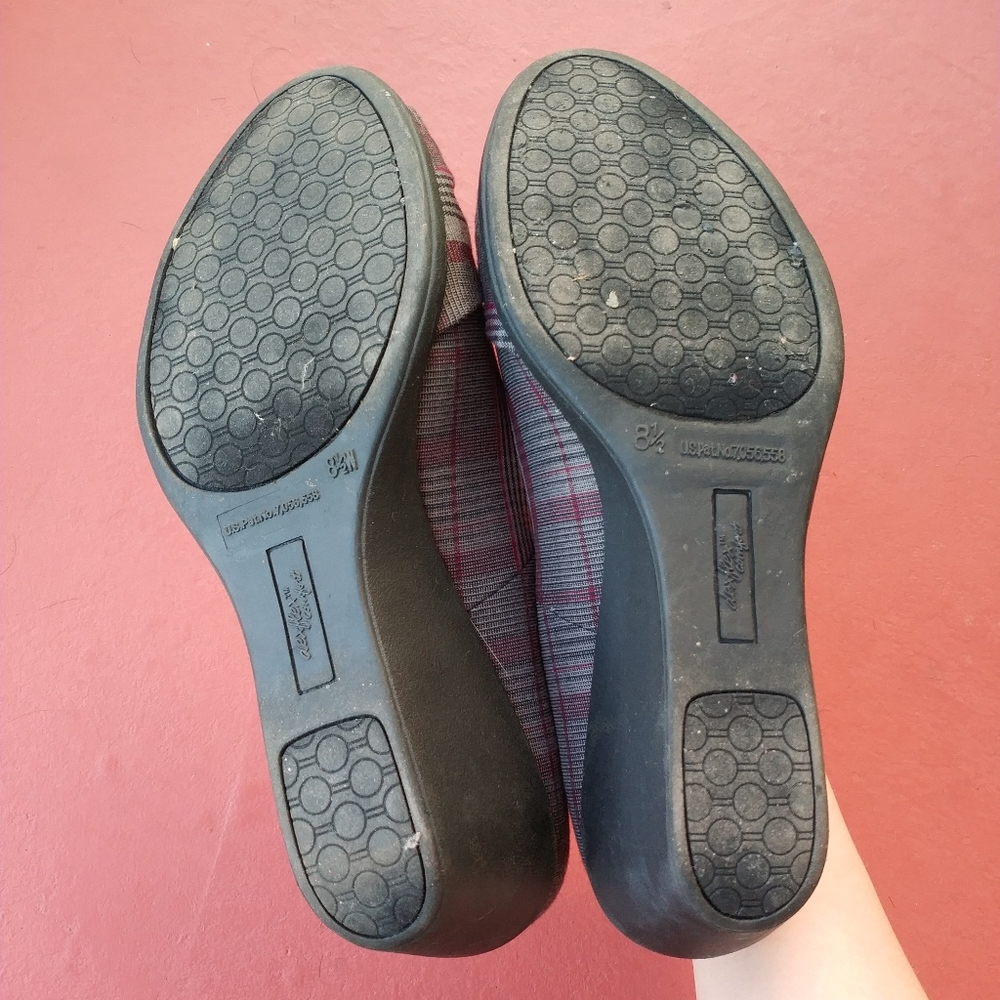Round toes wedged flats - Picture 3 of 3